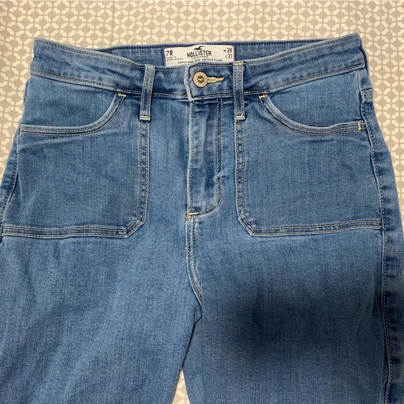 Hollister Curvy High-rise Vintage Flare Jeans - Picture 2 of 3